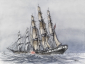 Zum Vergrößern auf das Bild klicken Korvette 'Constellation'